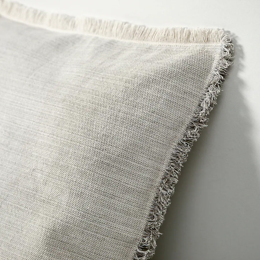 50cm x 50cm Fringed Cotton/Poly Cushion